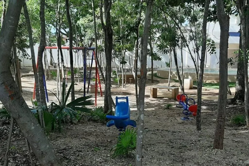Departamento Residencial Con Alberca Cancun Apartment